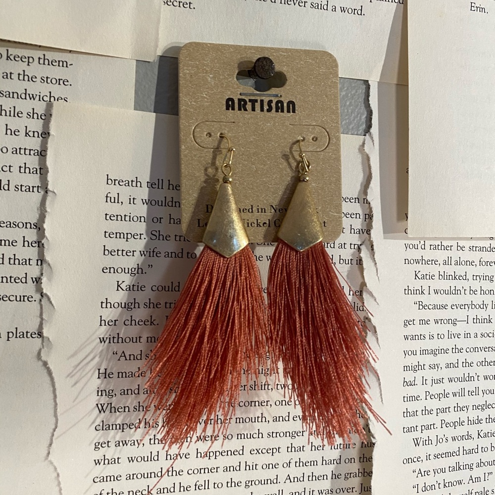 Vegan Fringe Earrings